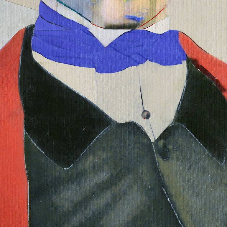 Original Portrait Painting by Domenico Antonio Frassineti
