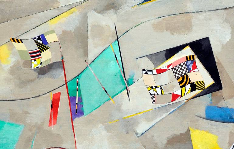 Original Expressionism Landscape Painting by Domenico Antonio Frassineti