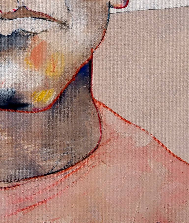 Original Expressionism People Painting by Domenico Antonio Frassineti