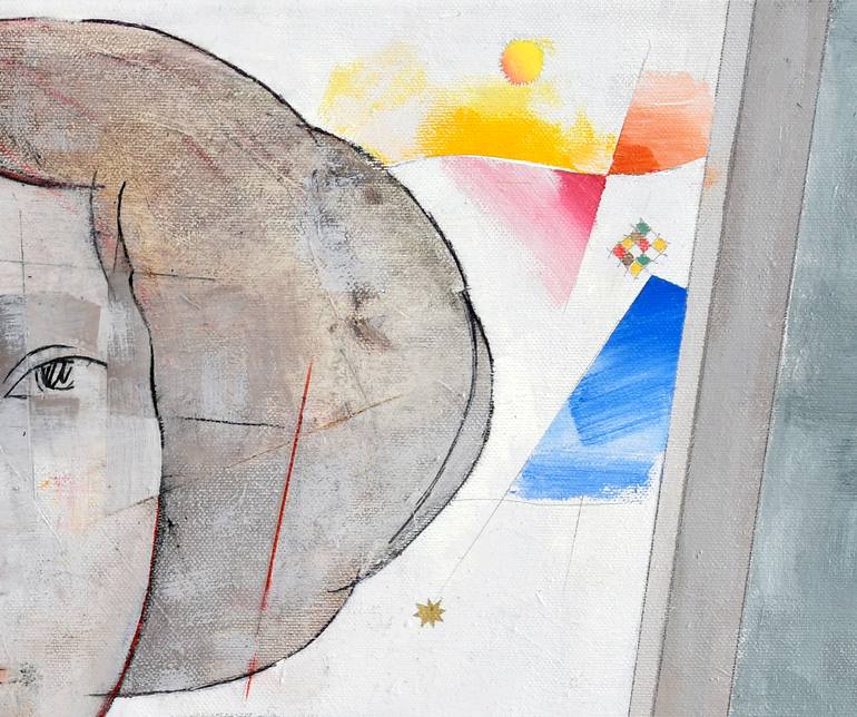 Original Expressionism People Painting by Domenico Antonio Frassineti