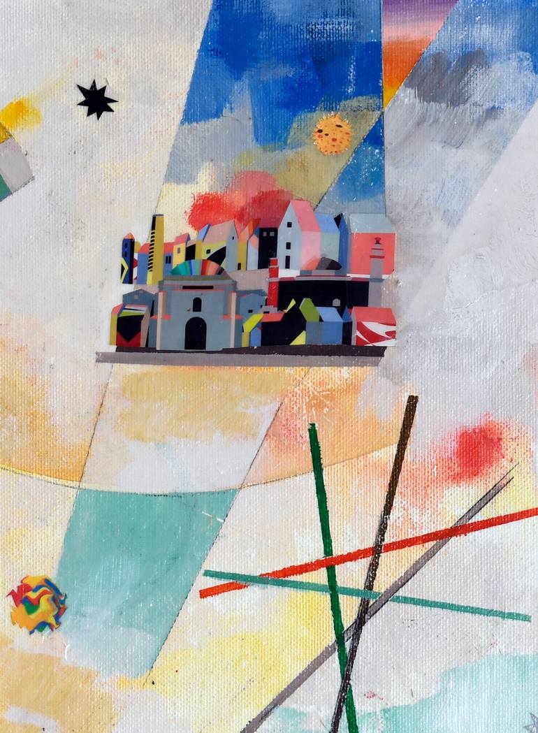 Original Expressionism Landscape Painting by Domenico Antonio Frassineti