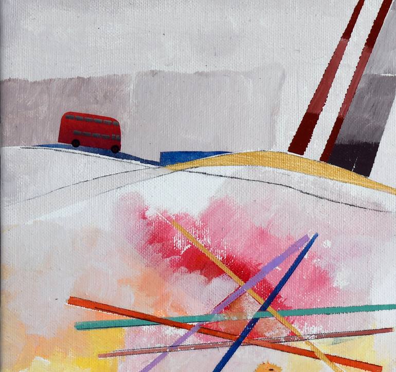 Original Expressionism Landscape Painting by Domenico Antonio Frassineti