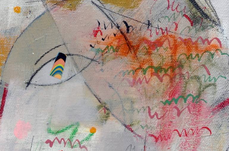 Original Expressionism People Painting by Domenico Antonio Frassineti