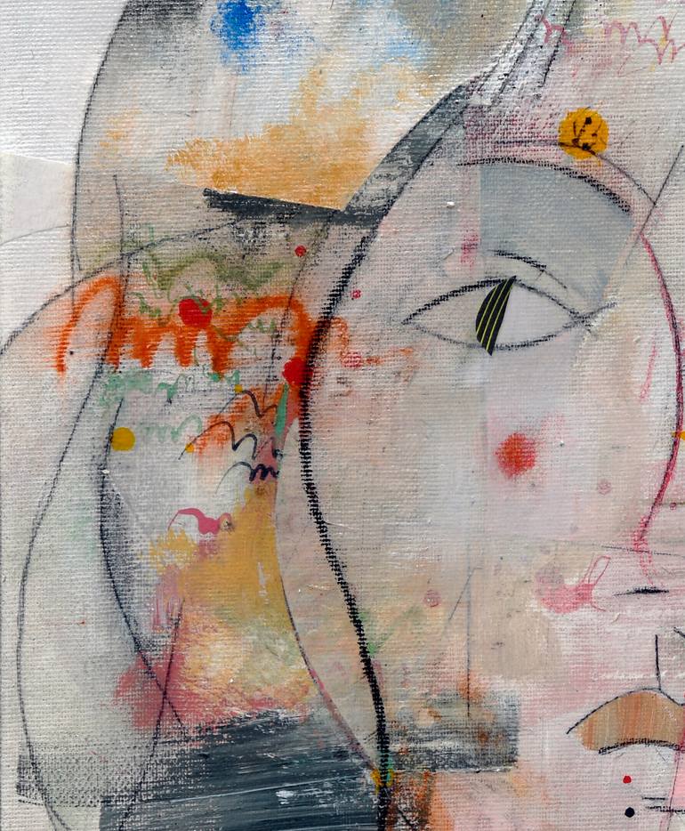 Original Expressionism People Painting by Domenico Antonio Frassineti