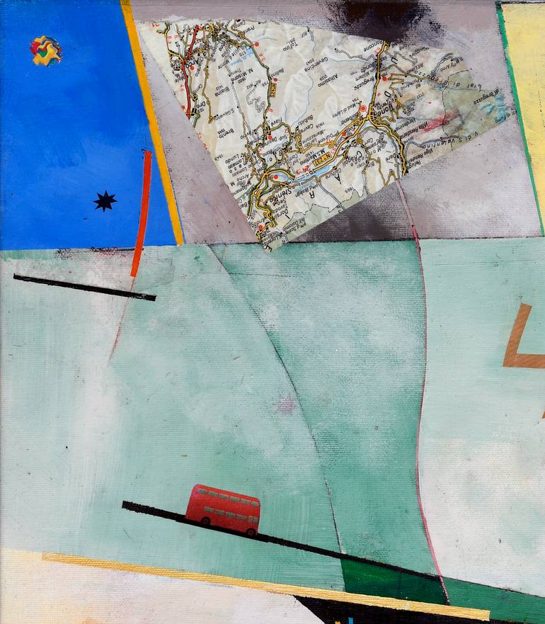 Original Expressionism Landscape Painting by Domenico Antonio Frassineti