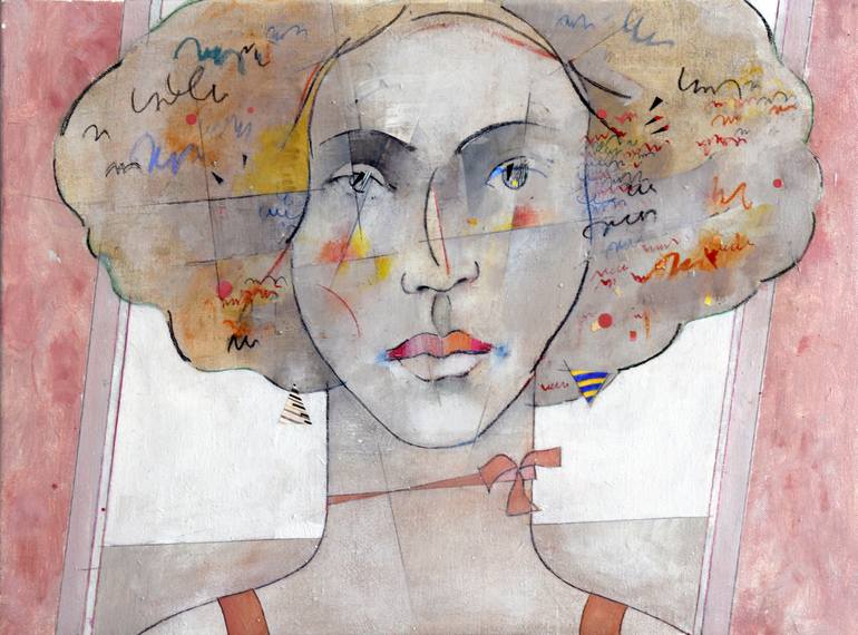 Print of Expressionism Portrait Paintings by Domenico Antonio Frassineti