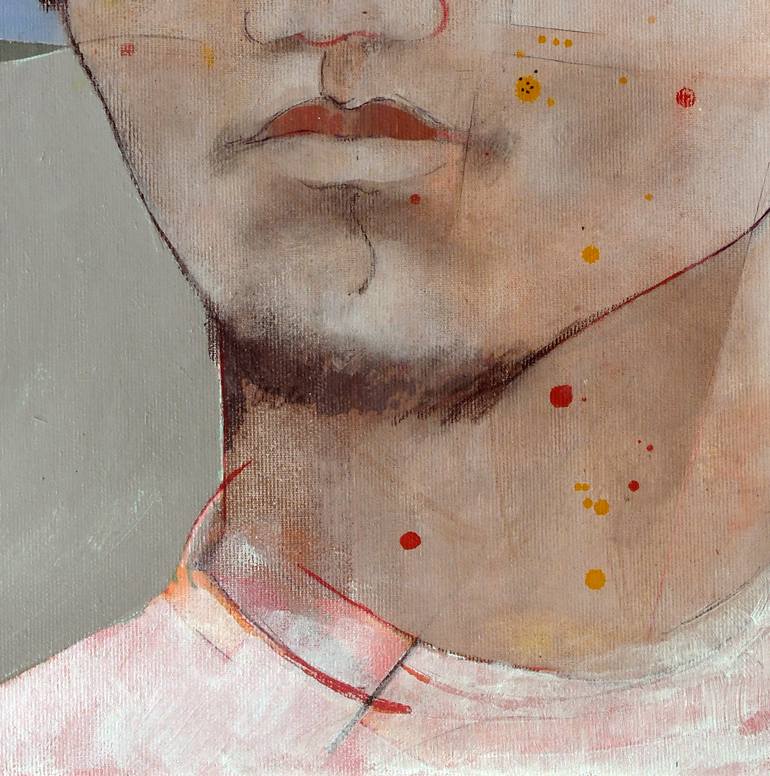 Original Expressionism People Painting by Domenico Antonio Frassineti