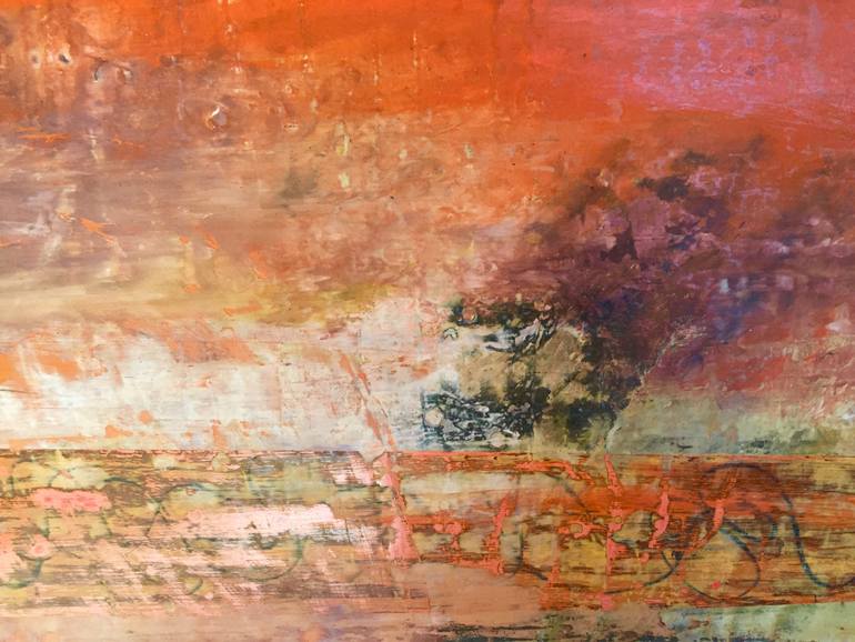 Original Abstract Painting by Ian Welde Carmichael