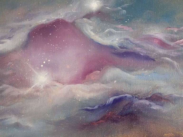 Original Outer Space Painting by Olga Timms