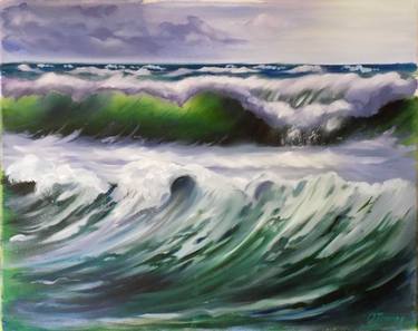 Original Seascape Paintings by Olga Timms