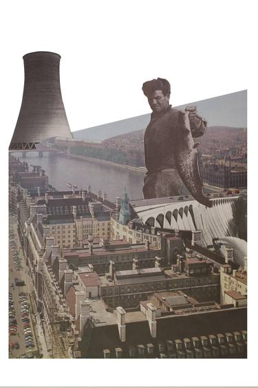 Original Dada Culture Collage by Aurélio Esteves