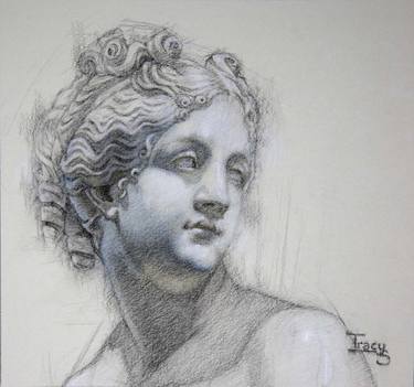 Original Classical mythology Drawing by Robert Tracy Schacht