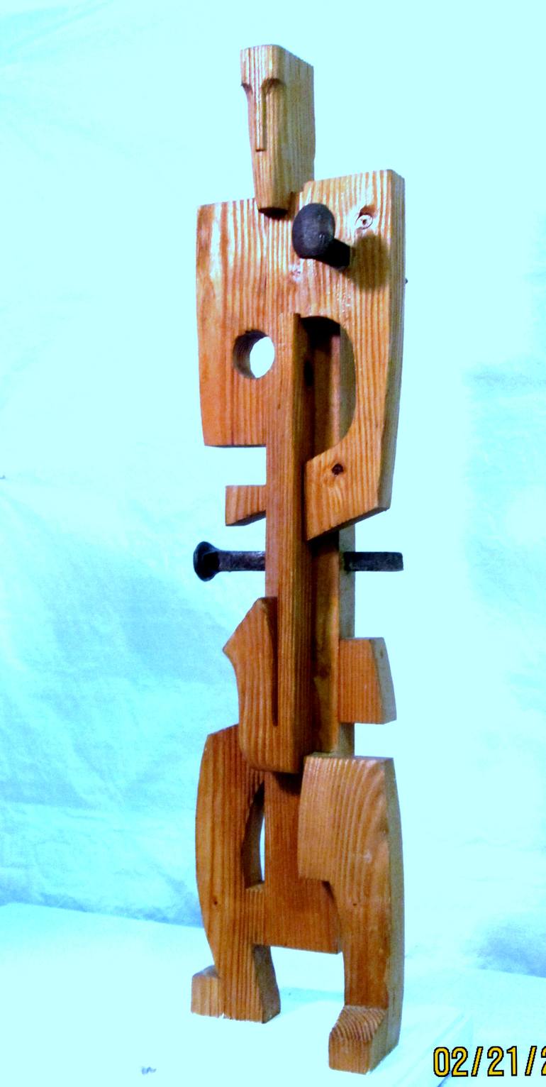 Original Abstract Sculpture by SIMON KAPLAN