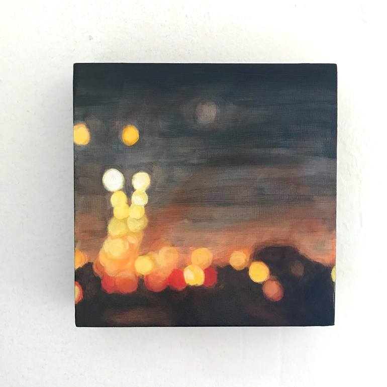 Kindling Twilight No.3 Painting by Natalie Rivet | Saatchi Art