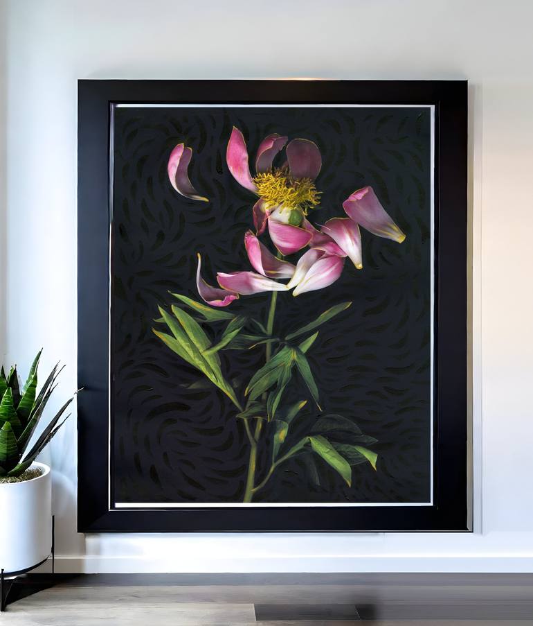 Original Floral Mixed Media by The Scan Artist