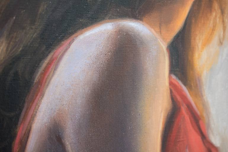 Original Figurative Women Painting by Richard Mauro