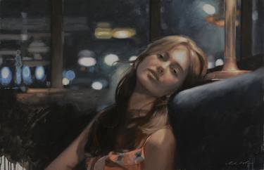 Original Figurative Women Paintings by Richard Mauro