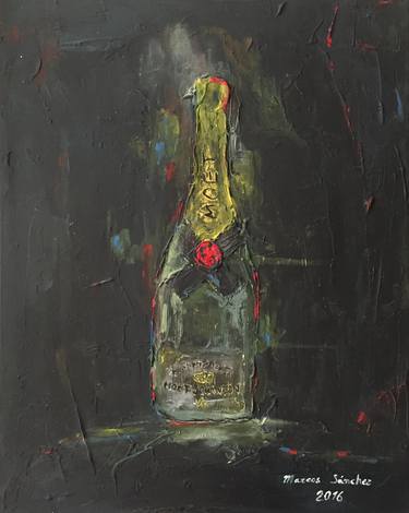 Print of Expressionism Food & Drink Paintings by Marcos Sánchez