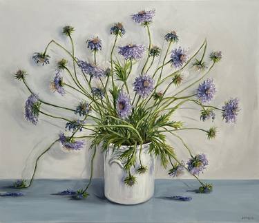 Original Fine Art Floral Paintings by Jonquil Williamson