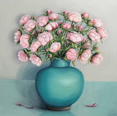 Original Fine Art Floral Paintings by Jonquil Williamson