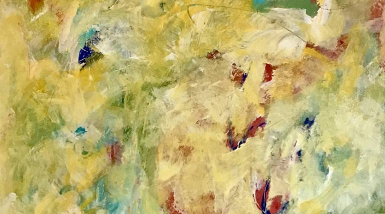 Original Conceptual Abstract Painting by judy gilmer