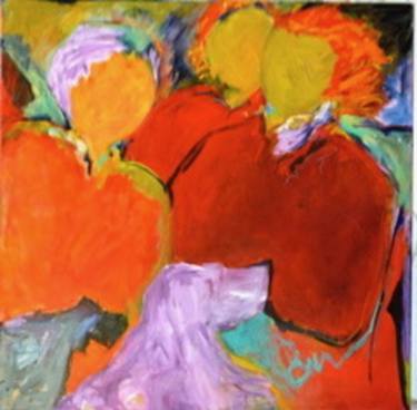 Original Abstract People Paintings by judy gilmer