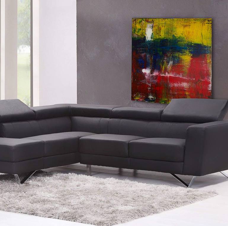 Original Abstract Expressionism Abstract Painting by Marco Domeniconi