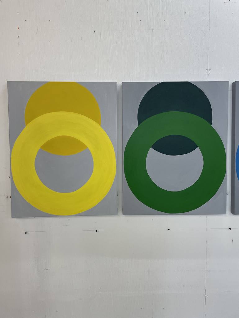 Original Conceptual Abstract Painting by Marco Domeniconi