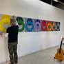 Artwork in Studio