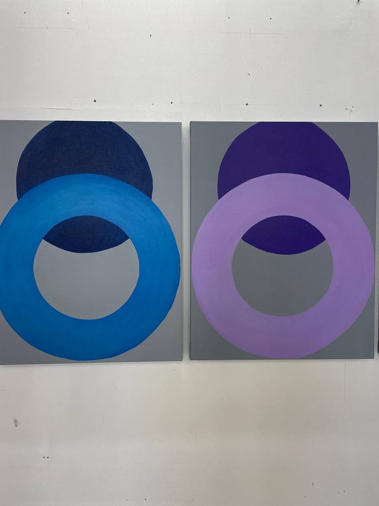 Original Conceptual Abstract Painting by Marco Domeniconi
