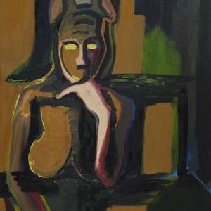 Collection oil on canvas