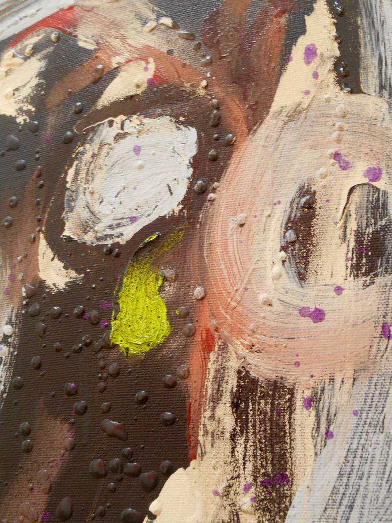 Original Abstract Expressionism Abstract Painting by Emilio Remusat