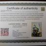 Certificate of authenticity