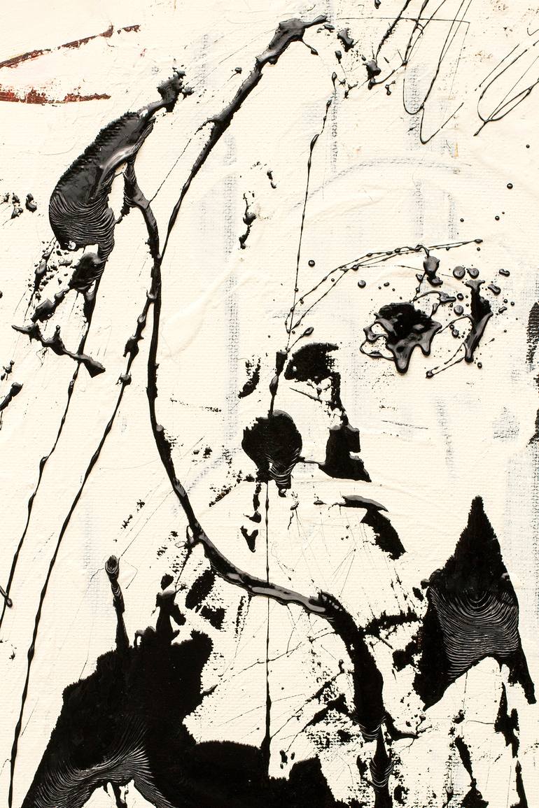 Original Expressionism People Painting by Salvador Canalla