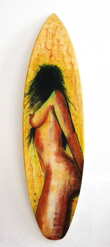 Original Nude Painting by le zoultar