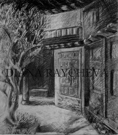 Print of Fine Art Architecture Drawings by Diana Raycheva