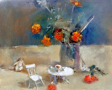 Print of Realism Still Life Paintings by Anna Protsenko