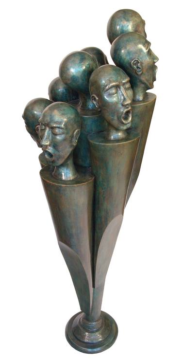 Original Surrealism People Sculpture by Eryk Giermak