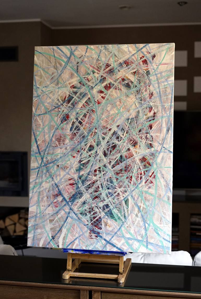 Original Abstract Painting by Eryk Giermak