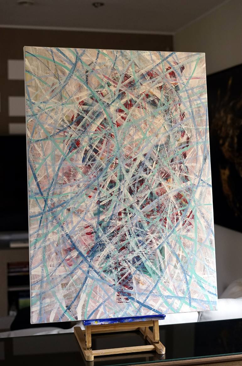 Original Abstract Painting by Eryk Giermak