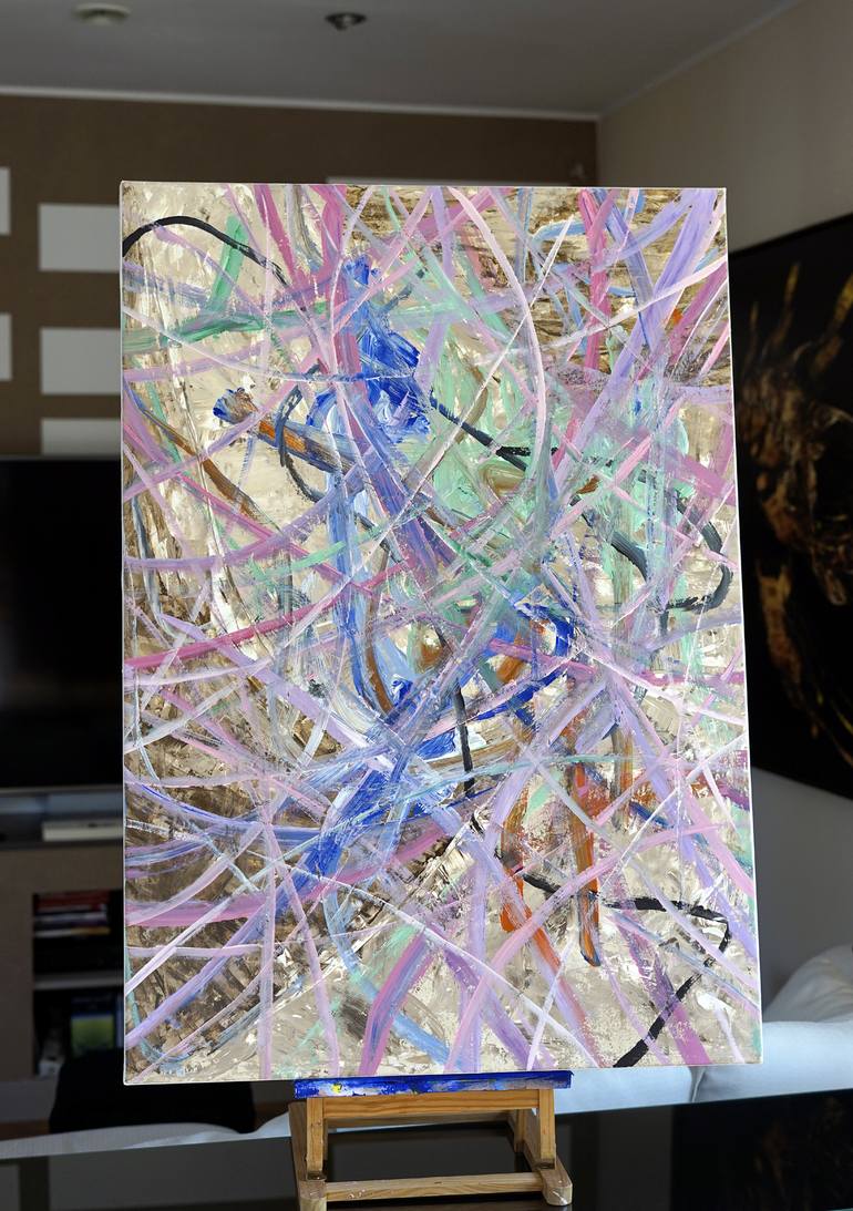 Original Abstract Painting by Eryk Giermak