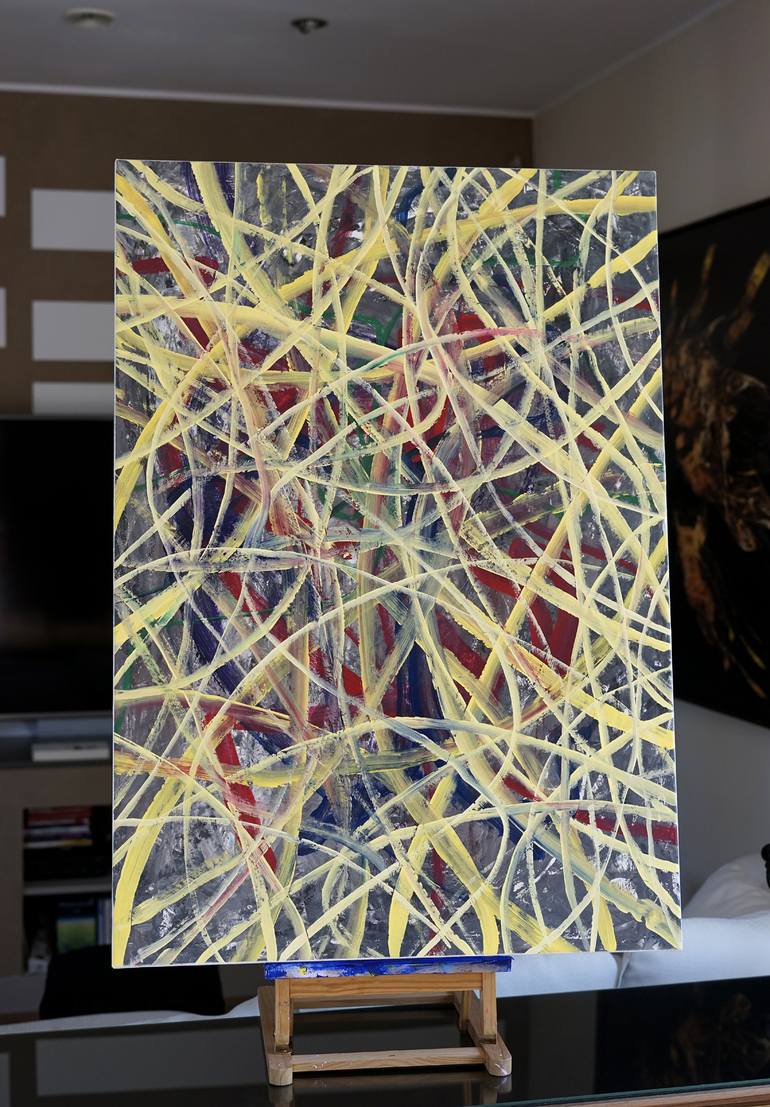 Original Abstract Painting by Eryk Giermak