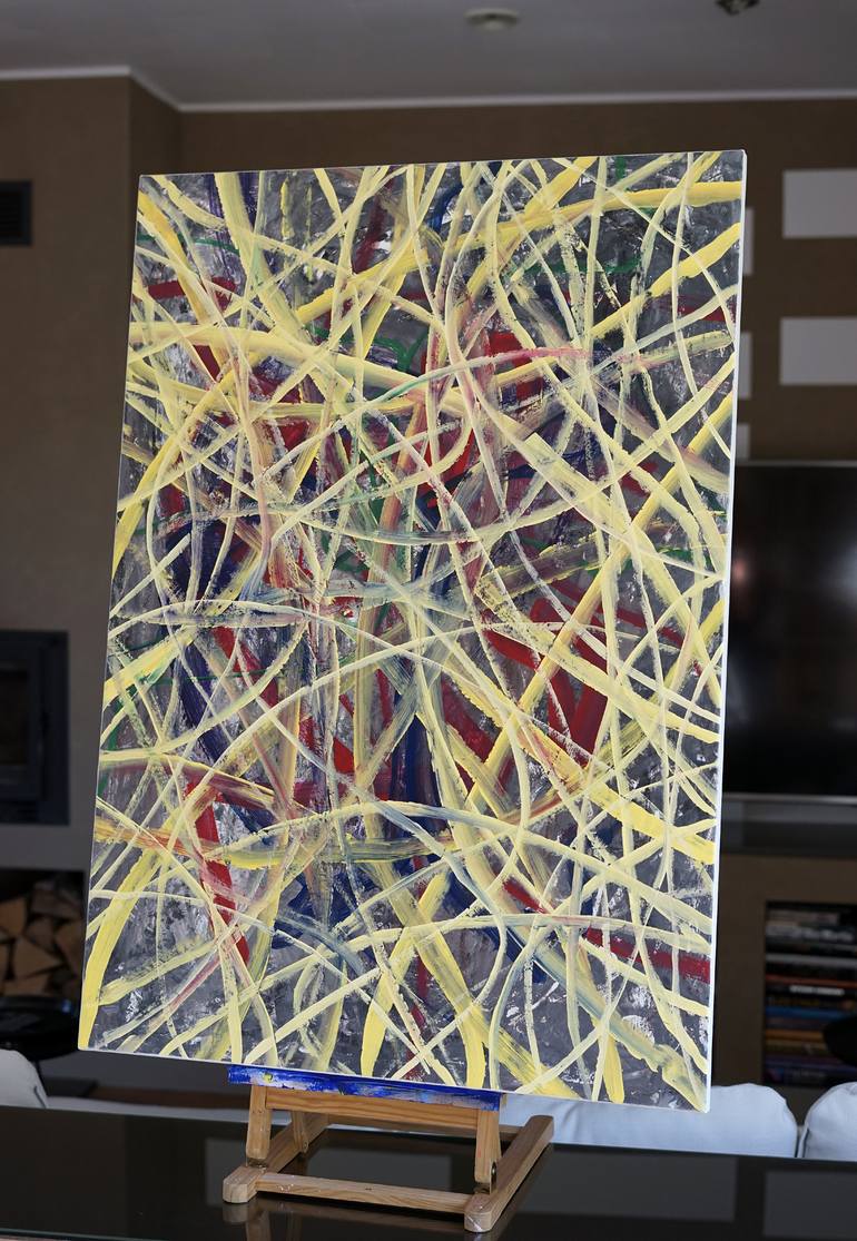 Original Abstract Painting by Eryk Giermak