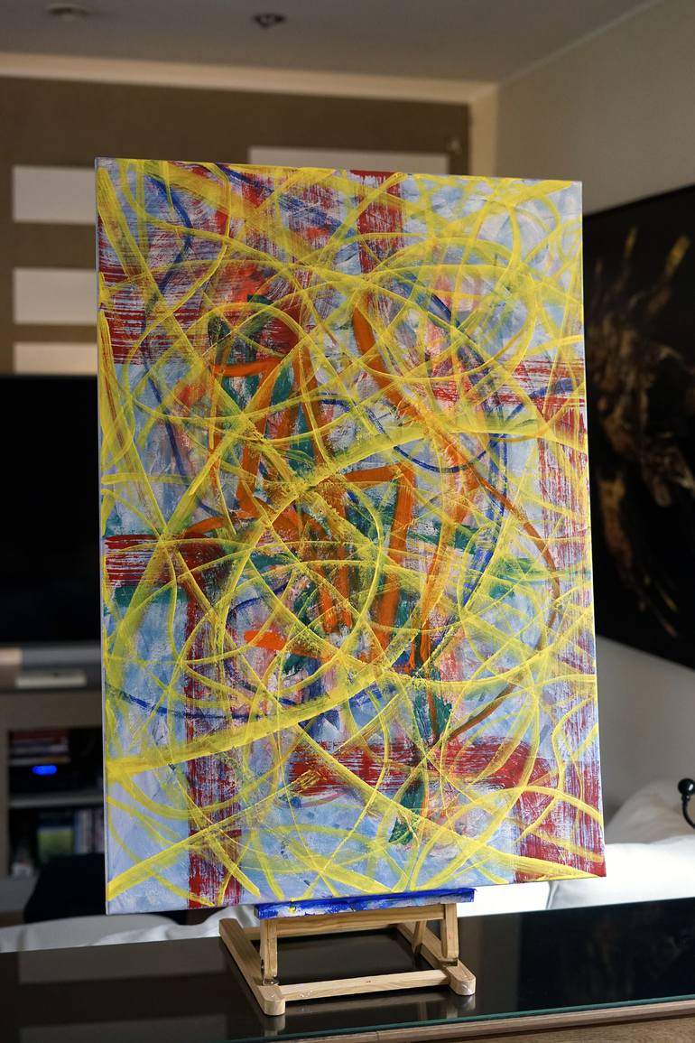 Original Abstract Painting by Eryk Giermak