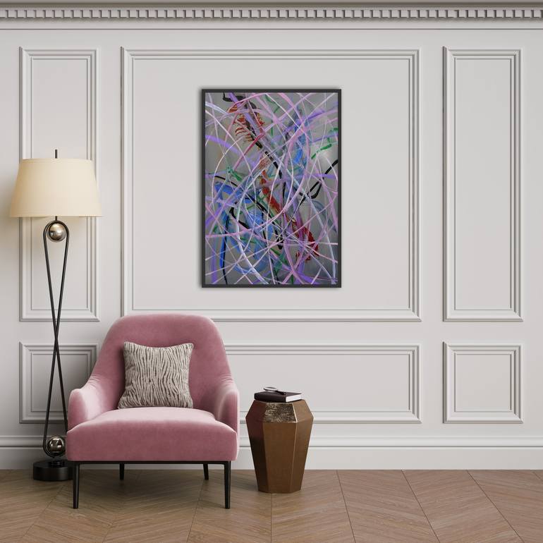 Original Abstract Painting by Eryk Giermak