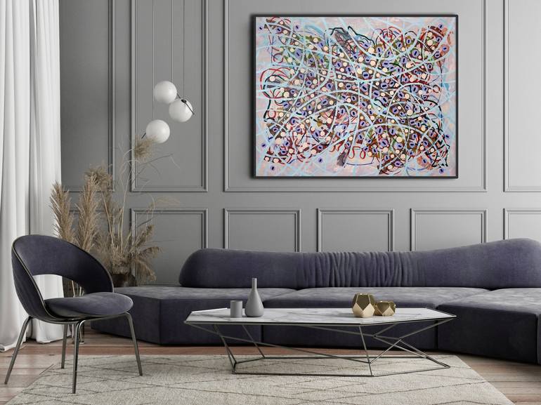 Original Abstract Painting by Eryk Giermak