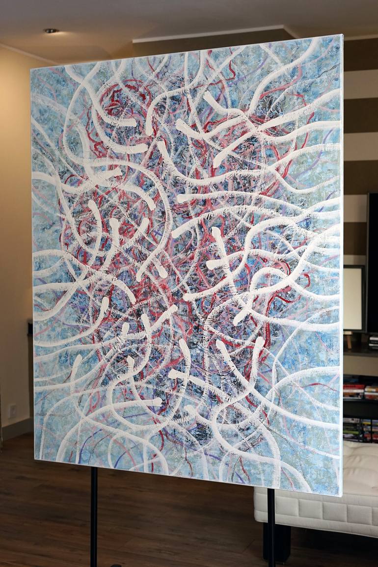 Original Abstract Painting by Eryk Giermak