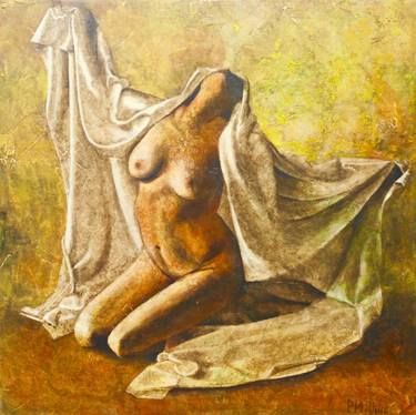 Original Figurative Nude Paintings by Pat Millius