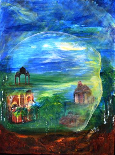 Print of Fantasy Paintings by Indu Varma