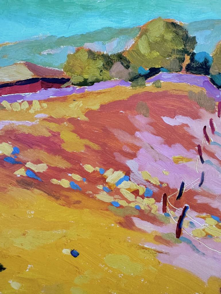 Original Fauvism Landscape Painting by Oleksandr Pavlenko